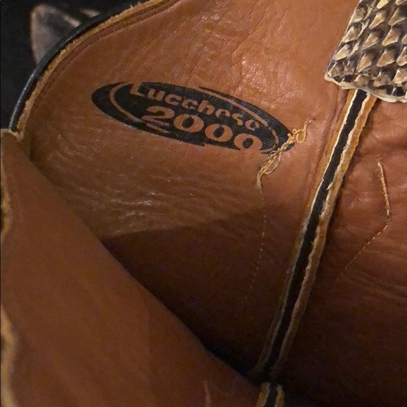 Lucchese python cowboy boots. Extremely rare!! - Picture 6 of 8